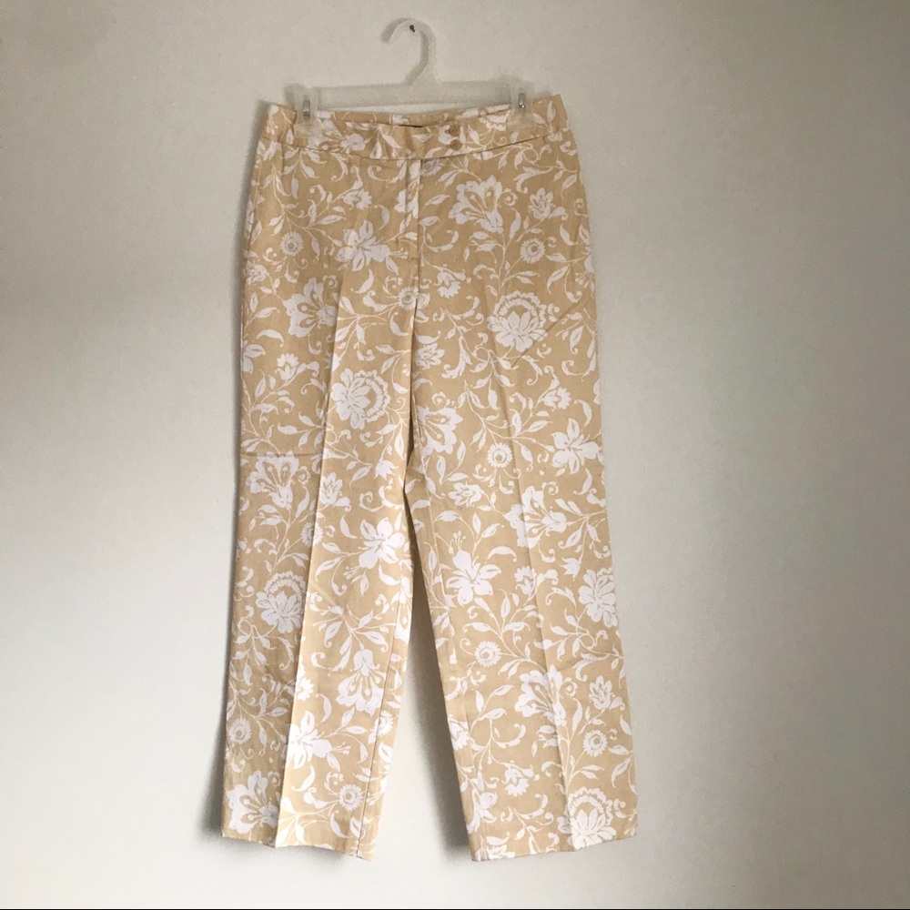 JH Collectibles Yellow Flower Dress Pants